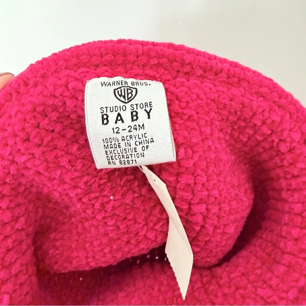 Vintage Tweety Bird Warner Brothers Toddler Baby Bucket Hat Knit deadstock